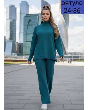 ЖЕНСКИЙ КОСТЮМ ДВОЙКА ТКАНЬ ТЁПЛЫЙ ВЯЗАНЫЕ ЛАПША