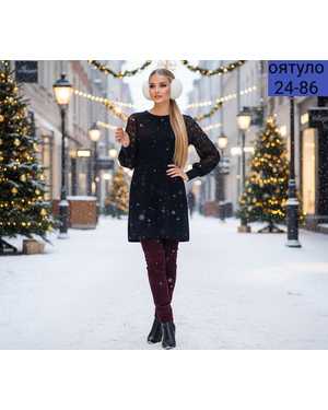 СВИТЕР ТКАНЬ ТЁПЛЫЙ КАШЕМИР ЛАПША