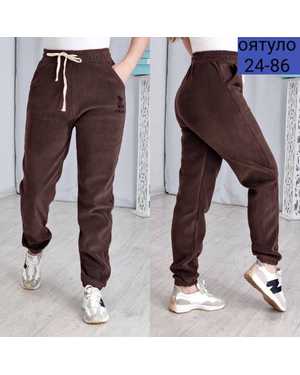 ШТАНЫ ТКАНЬ УТЕПЛЁННЫЕ С МЯГКИМ МЕХОМ ВНУТРИ