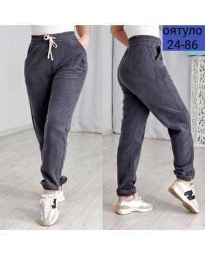 ШТАНЫ ТКАНЬ УТЕПЛЁННЫЕ С МЯГКИМ МЕХОМ ВНУТРИ