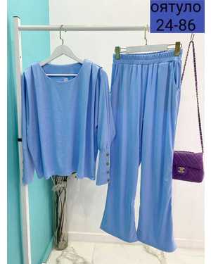 ЖЕНСКИЙ КОСТЮМ ДВОЙКА ТКАНЬ ЛАПША