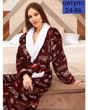 ХАЛАТ ТКАНЬ ВЕЛСОФТ