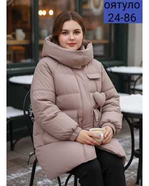 УТЕПЛЁННАЯ КУРТКА ТКАНЬ ХОЛОФАЙБЕР