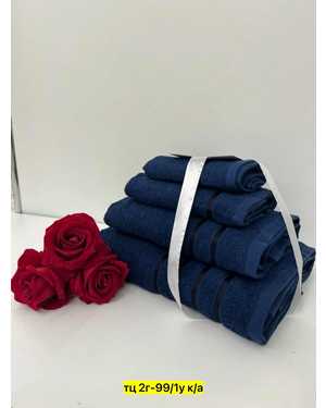 Комплект из четырех полотенец. Производитель Узбекистан Размер: 70/130- 1 шт, 50/80 - 1 шт, 30/60 - 1 шт, 30/30 - 1 шт