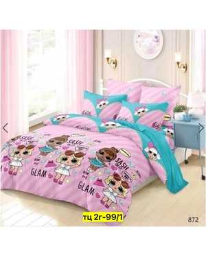 Комплект детского постельного белья. Ткань - Сатин Плотность 95 гр(возможно замена на похожее)