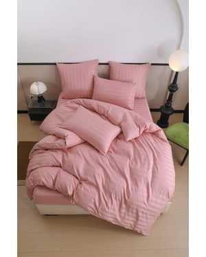 Комплект постельного белья Hotel. Ткань: Сатин-Страйп с полосками(возможно замена на похожее)