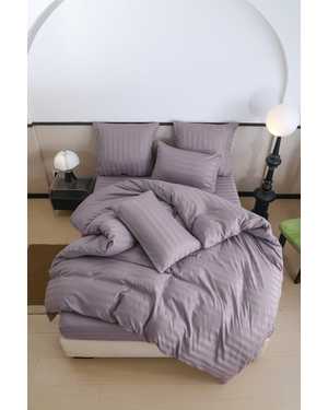 Комплект постельного белья Hotel. Ткань: Сатин-Страйп с полосками(возможно замена на похожее)