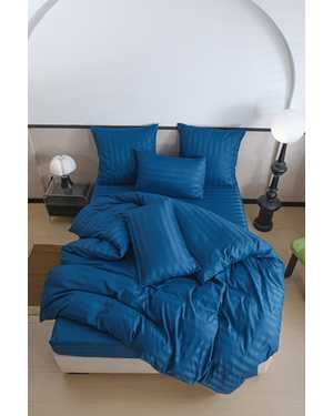 Комплект постельного белья Hotel. Ткань: Сатин-Страйп с полосками(возможно замена на похожее)