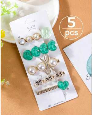 Набор заколок 5шт