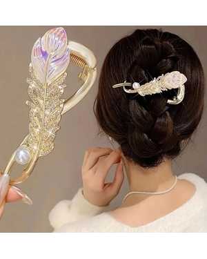 Заколка для волос для со стразами