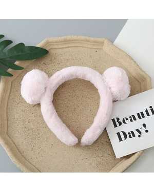 Ободок Мультяшные плюшевые медвежьи уши