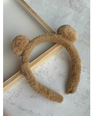 Ободок Мультяшные плюшевые медвежьи уши