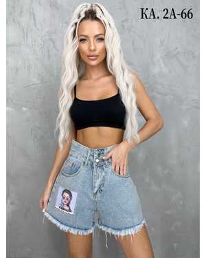 ШОРТЫ ТКАНЬ ДЖИНС