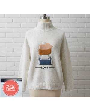 СВИТЕР ТКАНЬ КАШЕМИР