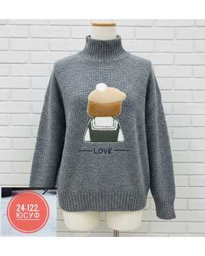 СВИТЕР ТКАНЬ КАШЕМИР