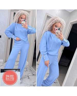 ЖЕНСКИЙ КОСТЮМ ДВОЙКА ТКАНЬ ЛАПША