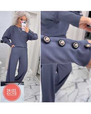 ЖЕНСКИЙ КОСТЮМ ДВОЙКА ТКАНЬ ЛАПША