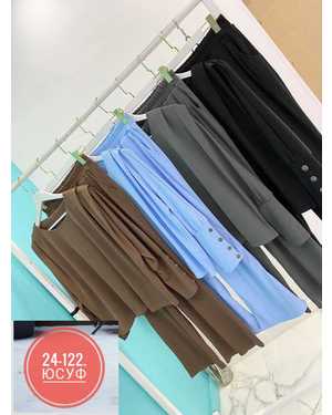 ЖЕНСКИЙ КОСТЮМ ДВОЙКА ТКАНЬ ЛАПША