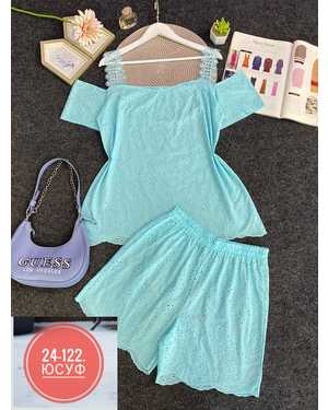 ЖЕНСКИЙ КОСТЮМ ДВОЙКА ТКАНЬ МАРЕЛЕВКА ХБ