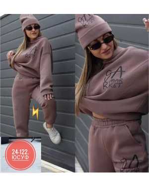 ЖЕНСКИЙ КОСТЮМ ТРОЙКА ТКАНЬ ФЛИС