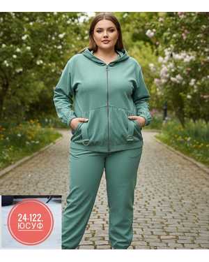 ЖЕНСКИЙ КОСТЮМ ТКАНЬ МИКРОВЕЛЬВЕТ