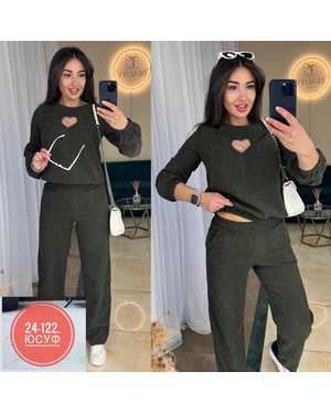 ЖЕНСКИЙ КОСТЮМ ДВОЙКА ТКАНЬ ВЕЛЬВЕТ