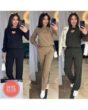 ЖЕНСКИЙ КОСТЮМ ДВОЙКА ТКАНЬ ВЕЛЬВЕТ