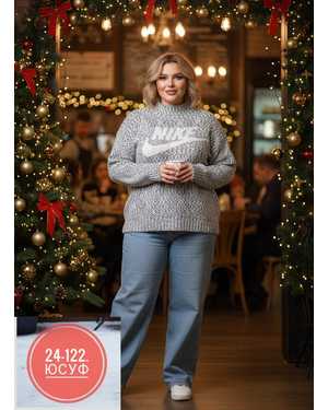 СВИТЕР ТКАНЬ КАШЕМИР