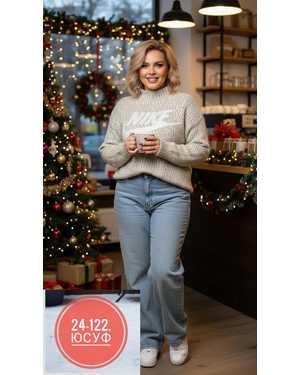 СВИТЕР ТКАНЬ КАШЕМИР