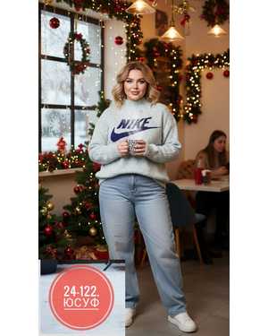 СВИТЕР ТКАНЬ КАШЕМИР