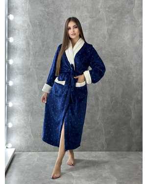 ХАЛАТ В РАЗМЕР ТКАНЬ ХОРОШИЙ КАЧЕСТВО ТЁПЛЫЙ