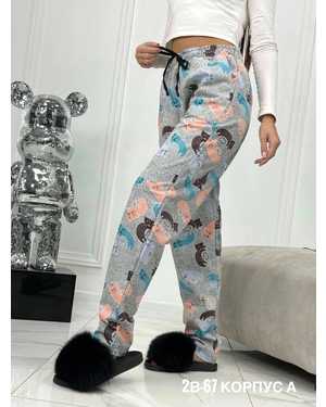 ШТАНЫ В РАЗМЕР ТКАНЬ ХЛОПОК