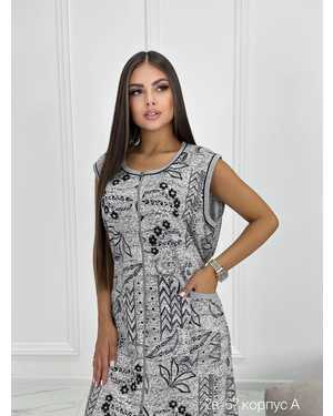 ХАЛАТ В РАЗМЕР ТКАНЬ ХЛОПОК