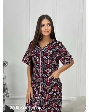 ХАЛАТ В РАЗМЕР ТКАНЬ ХЛОПОК