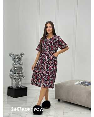 ХАЛАТ В РАЗМЕР ТКАНЬ ХЛОПОК