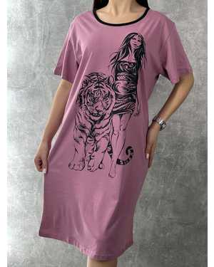 ТУНИКА В РАЗМЕР ТКАНЬ 100% ХЛОПОК