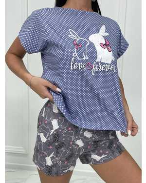 ПИЖАМА В РАЗМЕР ТКАНЬ ХЛОПОК