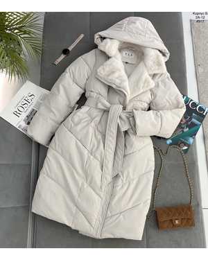 КУРТКА ТКАНЬ ПУХОВИК МЕХ