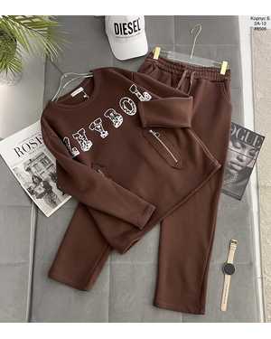 ЖЕНСКИЙ КОСТЮМ ДВОЙКА ТКАНЬ ФЛИС