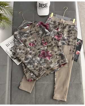 ЖЕНСКИЙ КОСТЮМ ДВОЙКА ТКАНЬ ФЛИС