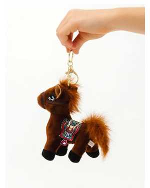 БРЕЛОК ЛОШАДЬ 12 СМ МАТЕРИАЛ: ПЛЮШЕВЫЙ