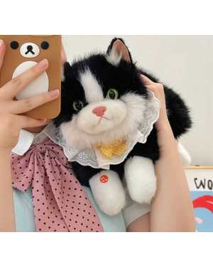 КОШКА С МУЗЫКОЙ 45 СМ МАТЕРИАЛ: ПЛЮШЕВЫЙ