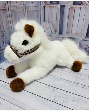 ЛОШАДЬ 55 СМ МАТЕРИАЛ: ПЛЮШЕВЫЙ