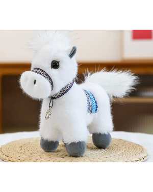 ЛОШАДКА 20-20 СМ МАТЕРИАЛ: ПЛЮШЕВЫЙ