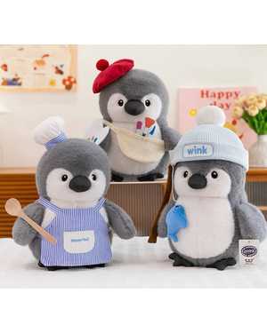 ПИНГВИН 23 СМ МАТЕРИАЛ: ОЧЕНЬ МЯГКАЯ