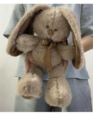 ЗАЯЦ С ДЛИННЫМИ УШАМИ 45 СМ МАТЕРИАЛ: ПЛЮШЕВЫЙ