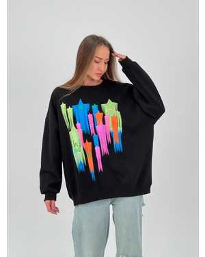 СВИТШОТ ТКАНЬ 95% СОТОН + 5% ПОЛИЭСТЕР