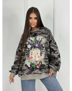 ЖЕНСКИЙ КОСТЮМ ДВОЙКА ТКАНЬ БАМБУК НА ВЕЛЮР