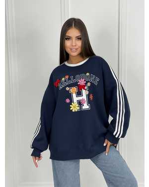 ЖЕНСКИЙ КОСТЮМ ДВОЙКА ТКАНЬ БАМБУК НА ВЕЛЮР