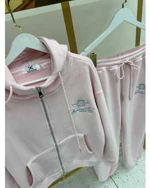 ЖЕНСКИЙ КОСТЮМ ДВОЙКА ТКАНЬ БАМБУК НА ВЕЛЮР